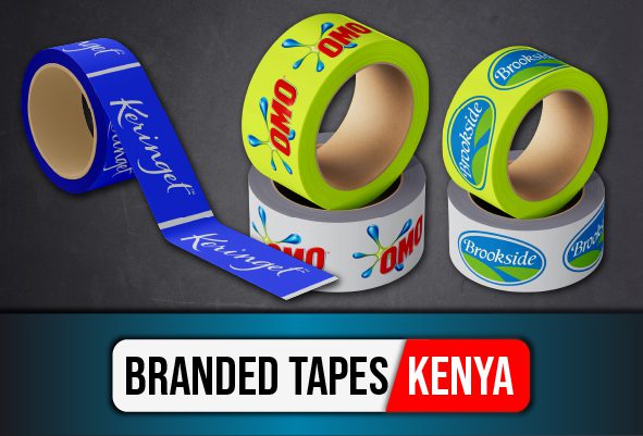 CUSTOM BRANDED SELLOTAPES PRINTED WITH YOUR LOGO IN KENYA