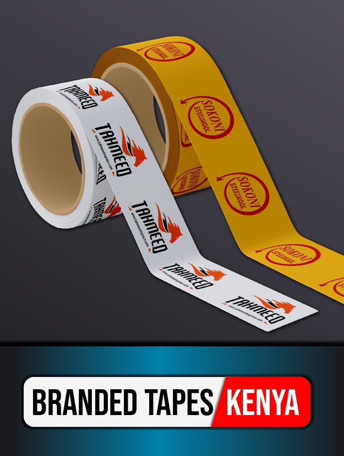 Custom branded adhesive tapes in Kenya